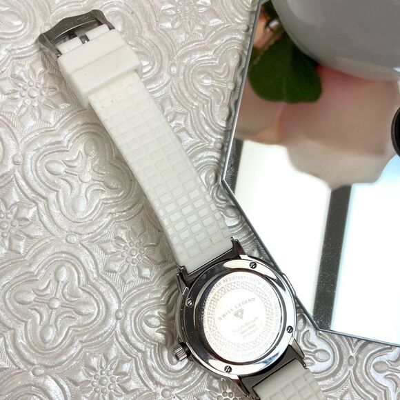 Swiss Legend South Beach Diamond Accented Bezel Stainless Steel Watch MOP Dial - Picture 14 of 15